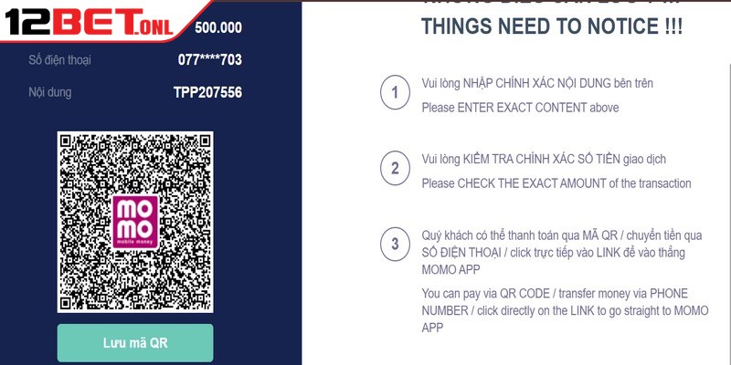 Sử dụng ví điện tử Momo thành công chỉ trong vòng 30 giây